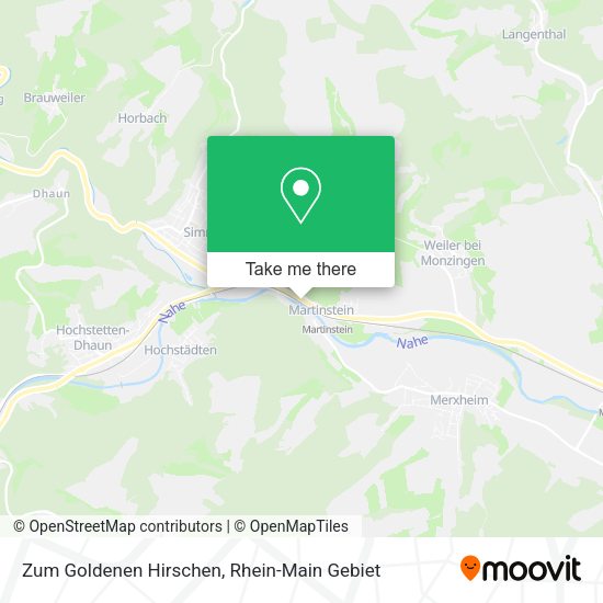 Карта Zum Goldenen Hirschen