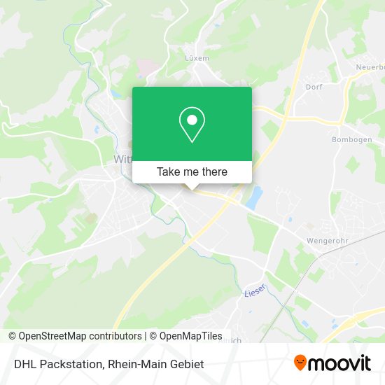 Карта DHL Packstation