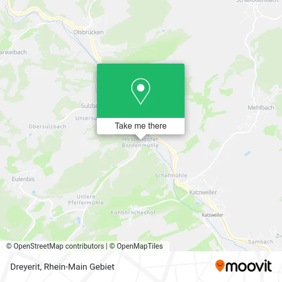 Карта Dreyerit