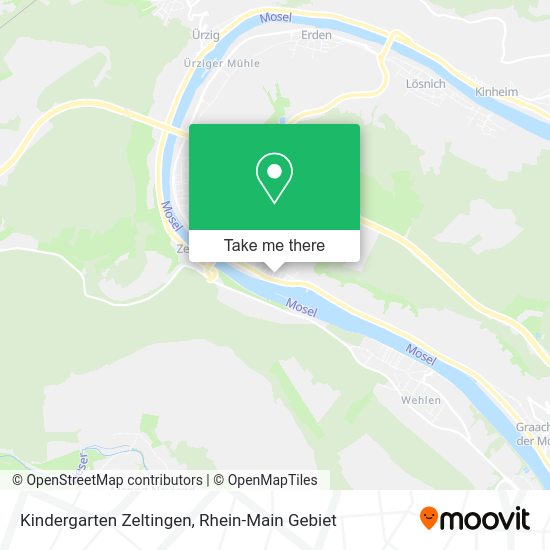 Карта Kindergarten Zeltingen