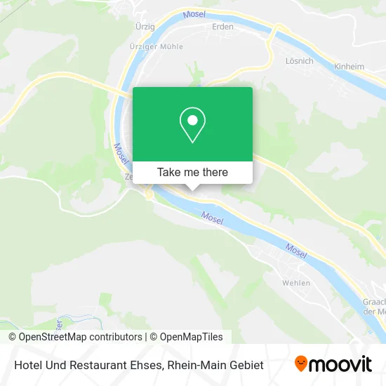 Карта Hotel Und Restaurant Ehses