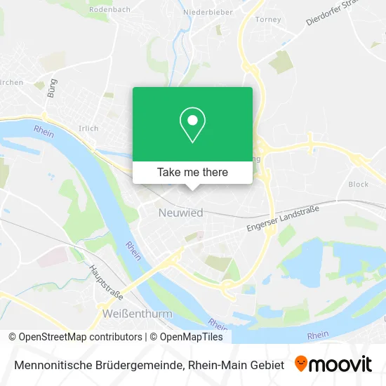 Карта Mennonitische Brüdergemeinde