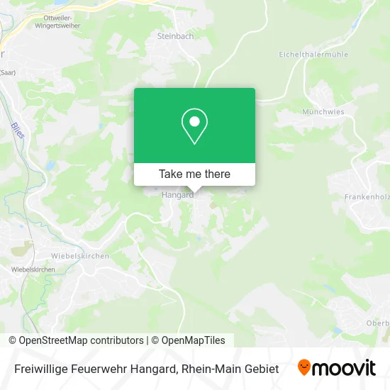 Карта Freiwillige Feuerwehr Hangard