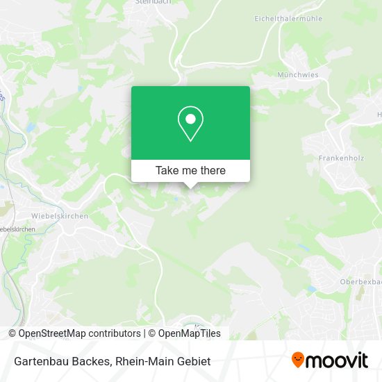 Карта Gartenbau Backes