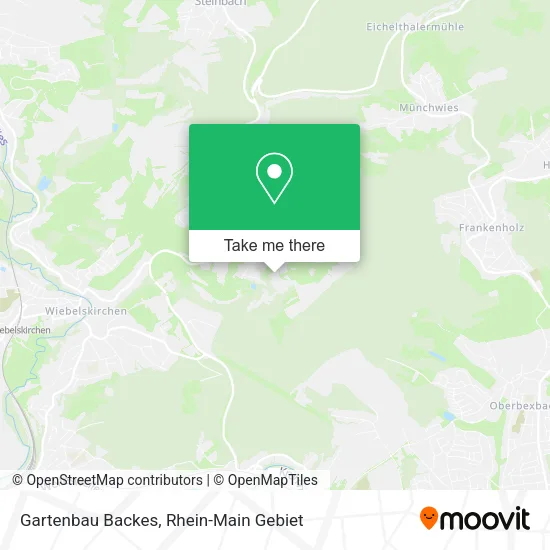 Карта Gartenbau Backes