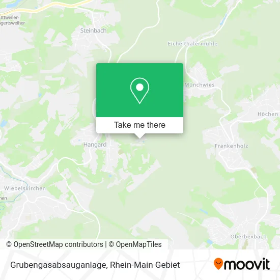 Карта Grubengasabsauganlage