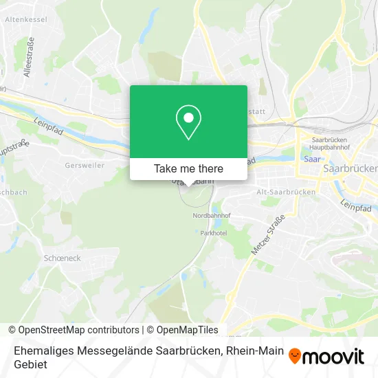 Карта Ehemaliges Messegelände Saarbrücken