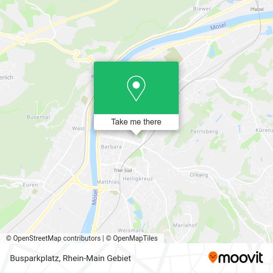 Карта Busparkplatz
