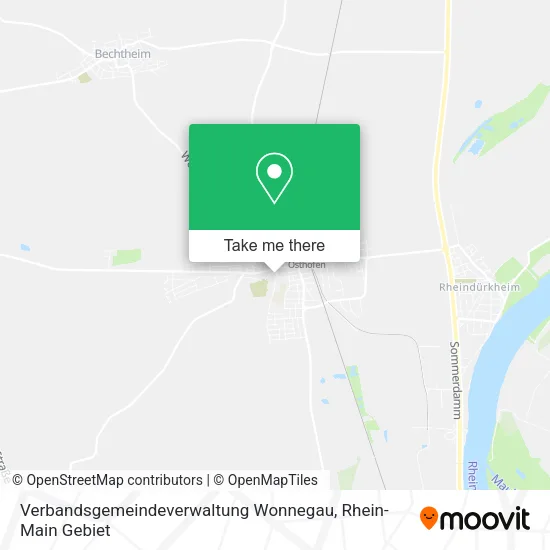 Карта Verbandsgemeindeverwaltung Wonnegau