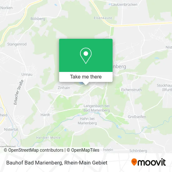 Карта Bauhof Bad Marienberg