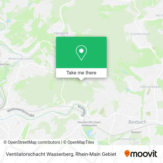 Карта Ventilatorschacht Wasserberg