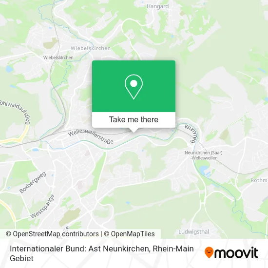 Карта Internationaler Bund: Ast Neunkirchen