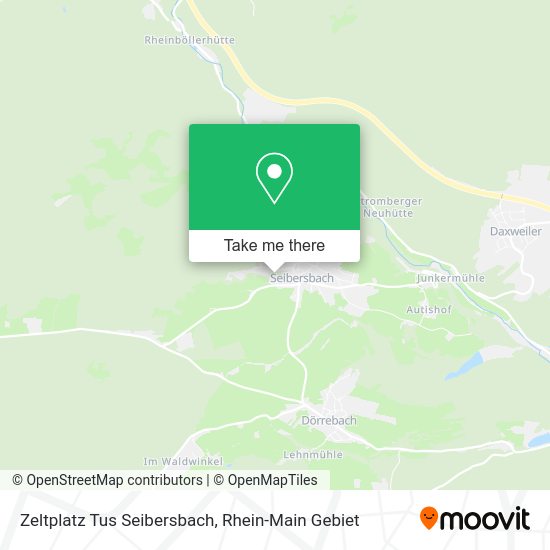 Карта Zeltplatz Tus Seibersbach