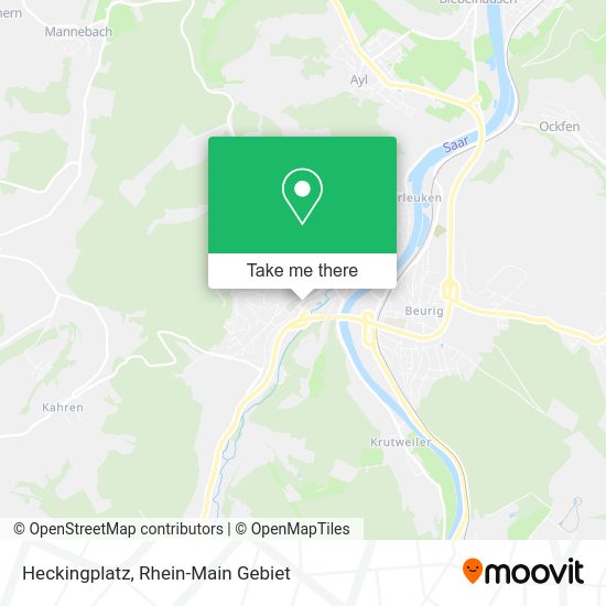 Карта Heckingplatz