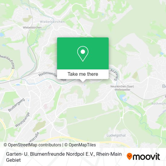 Карта Garten- U. Blumenfreunde Nordpol E.V.
