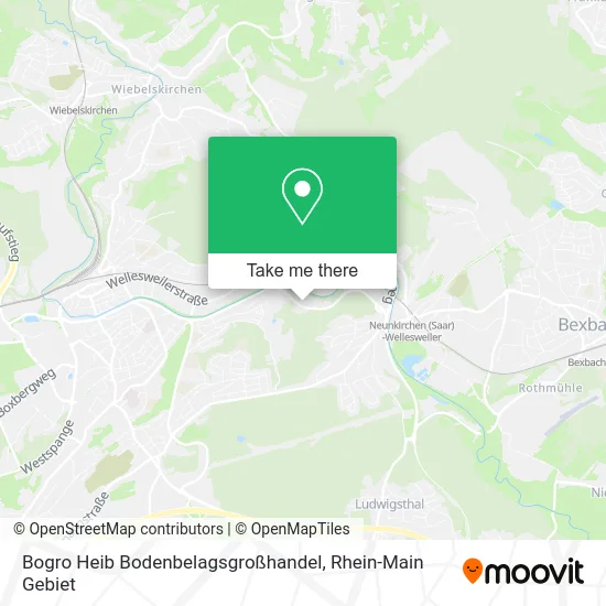 Карта Bogro Heib Bodenbelagsgroßhandel