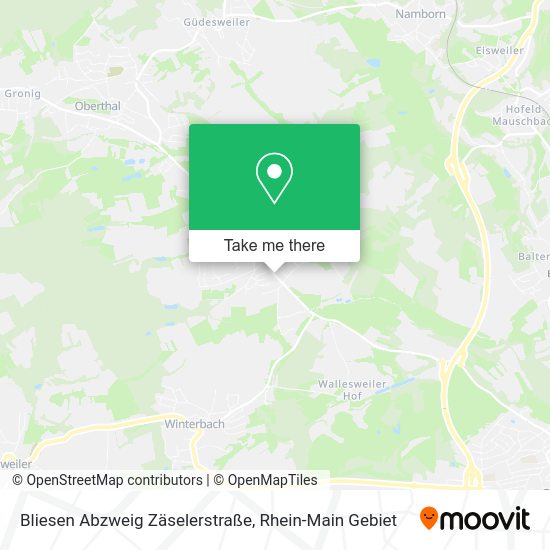 Карта Bliesen Abzweig Zäselerstraße