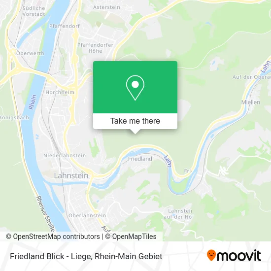 Карта Friedland Blick - Liege