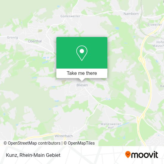 Карта Kunz