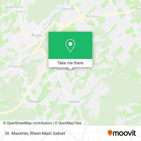 St. Maximin map
