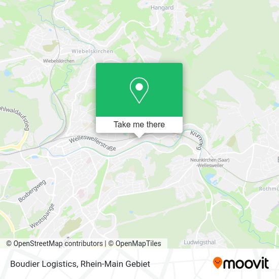 Карта Boudier Logistics