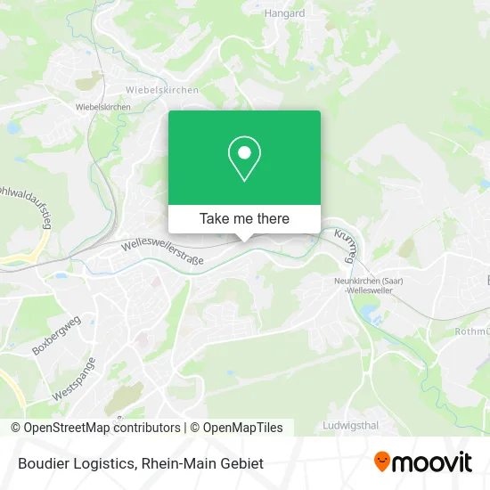 Карта Boudier Logistics