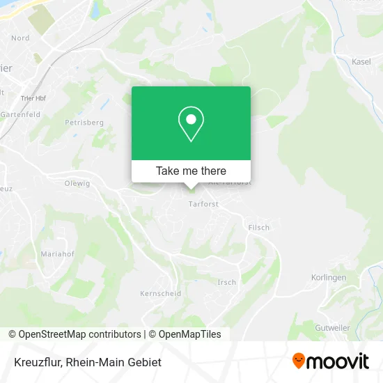 Карта Kreuzflur