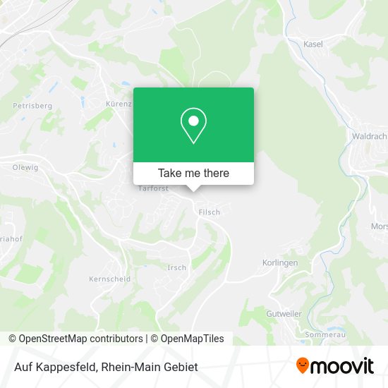 Карта Auf Kappesfeld