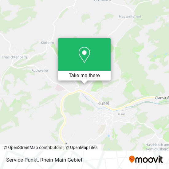 Карта Service Punkt