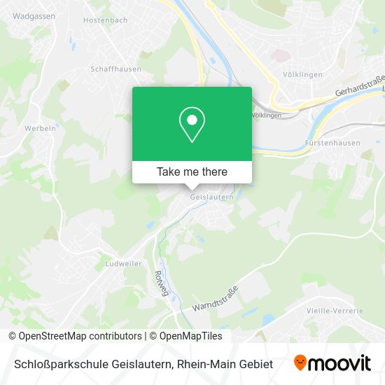 Карта Schloßparkschule Geislautern