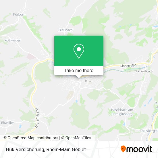 Карта Huk Versicherung