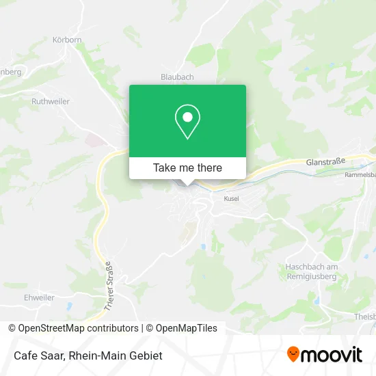 Карта Cafe Saar