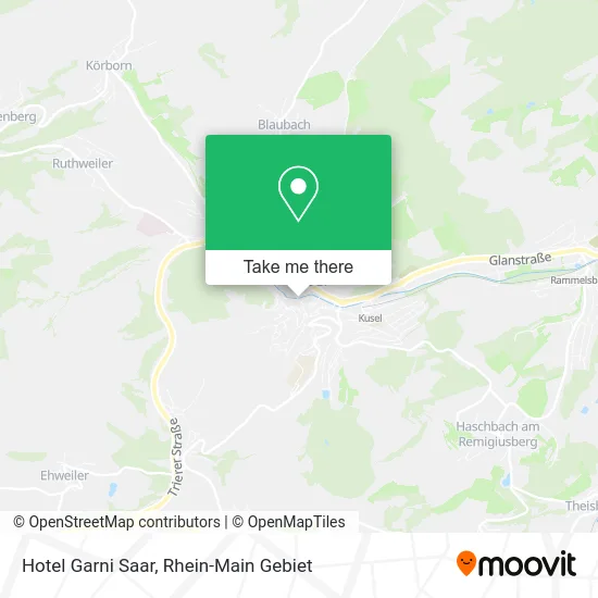 Карта Hotel Garni Saar
