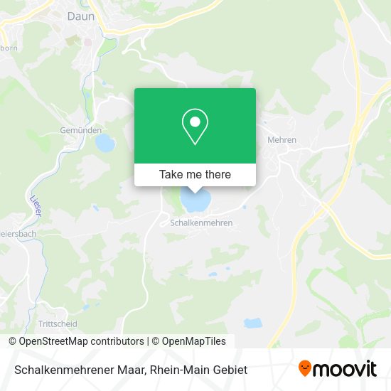 Карта Schalkenmehrener Maar