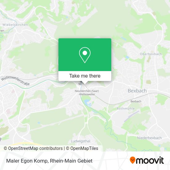 Карта Maler Egon Komp