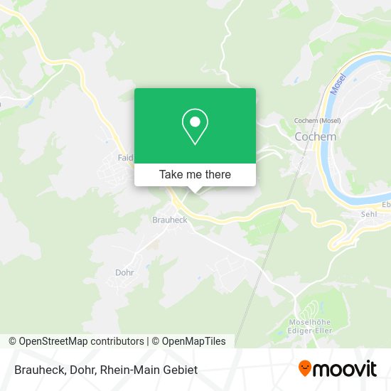 Карта Brauheck, Dohr