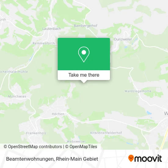 Карта Beamtenwohnungen