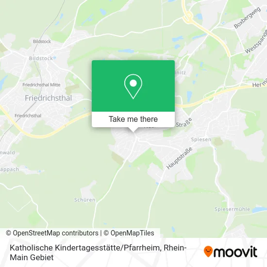 Карта Katholische Kindertagesstätte / Pfarrheim
