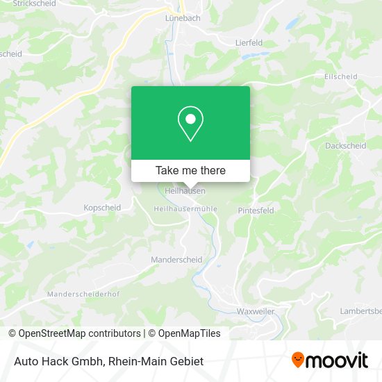 Карта Auto Hack Gmbh