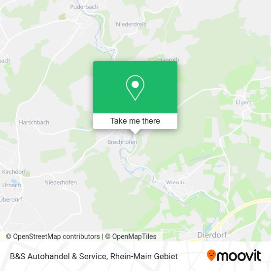 Карта B&S Autohandel & Service