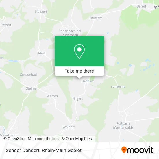 Карта Sender Dendert