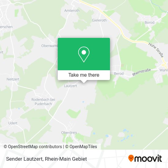 Карта Sender Lautzert
