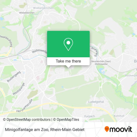 Minigolfanlage am Zoo map