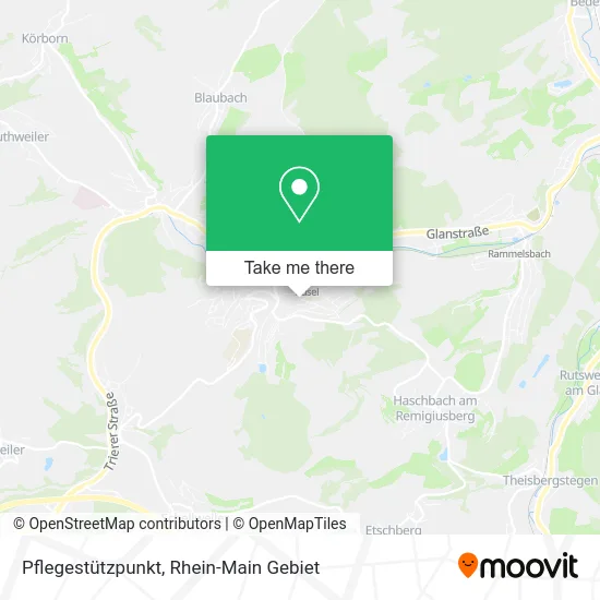 Карта Pflegestützpunkt