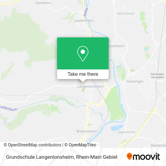 Карта Grundschule Langenlonsheim
