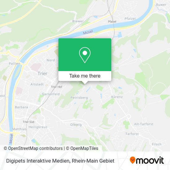 Карта Digipets Interaktive Medien