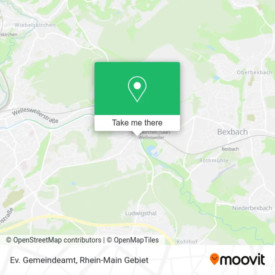 Карта Ev. Gemeindeamt