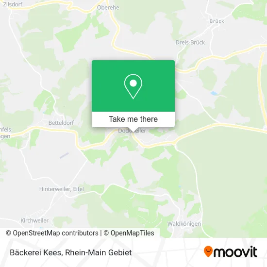 Карта Bäckerei Kees