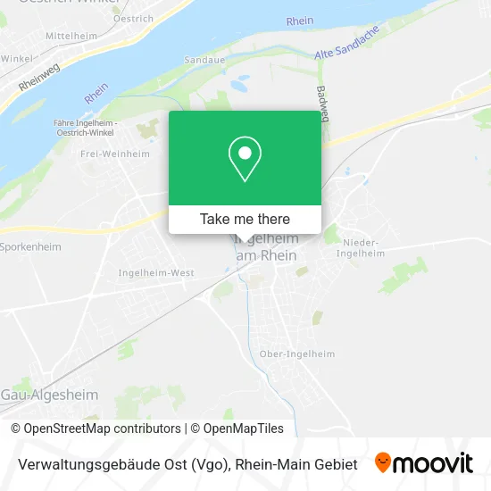 Карта Verwaltungsgebäude Ost (Vgo)