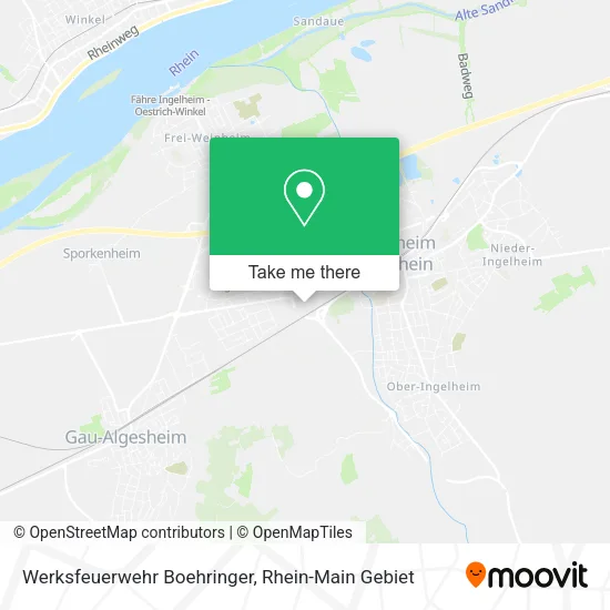 Карта Werksfeuerwehr Boehringer